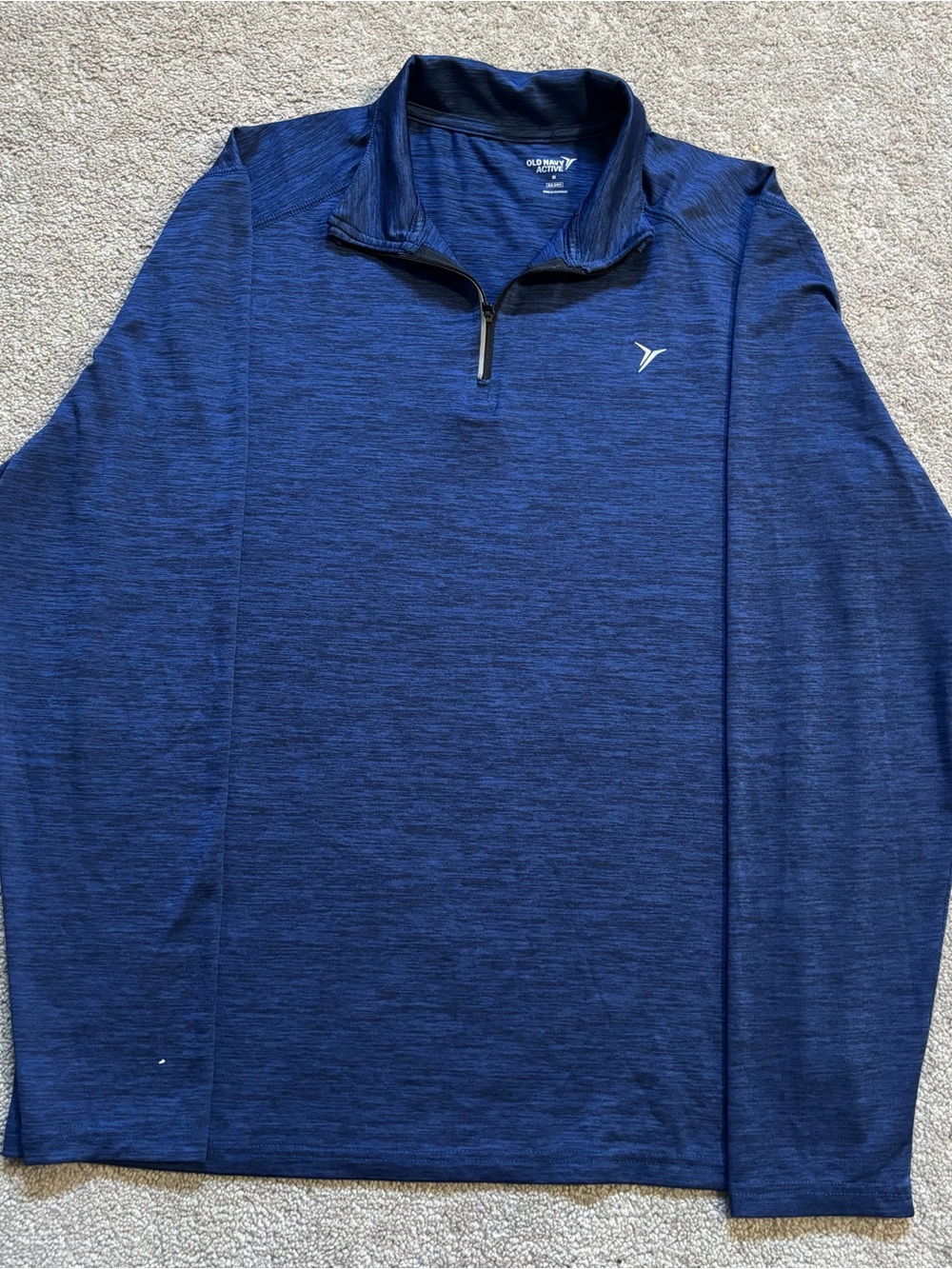 Old Navy Men’s Half-Zip Performance Pullover - Navy Blue